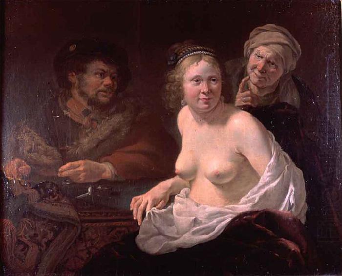 The procuress.., Jan Gerritsz. van Bronckhorst